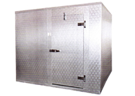 Passeggiata su misura nella stanza modulare del congelatore con l'unità di refrigerazione di
